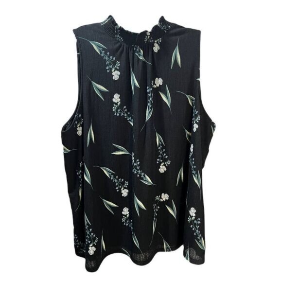 Women's Apt. 9 Ruffled High Neck Tank‎ XL NWOT - Picture 4 of 8